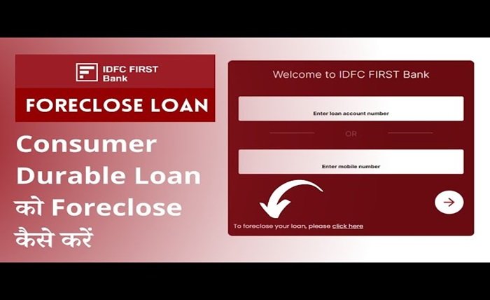 idfc quick pay foreclosure