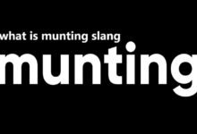 what is munting slang